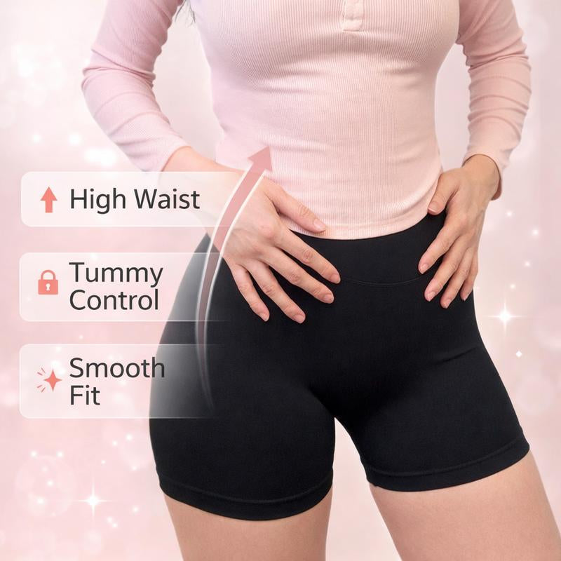 High Waisted Women’S Athletic Shorts - Breathable Quick Dry Gym Shorts