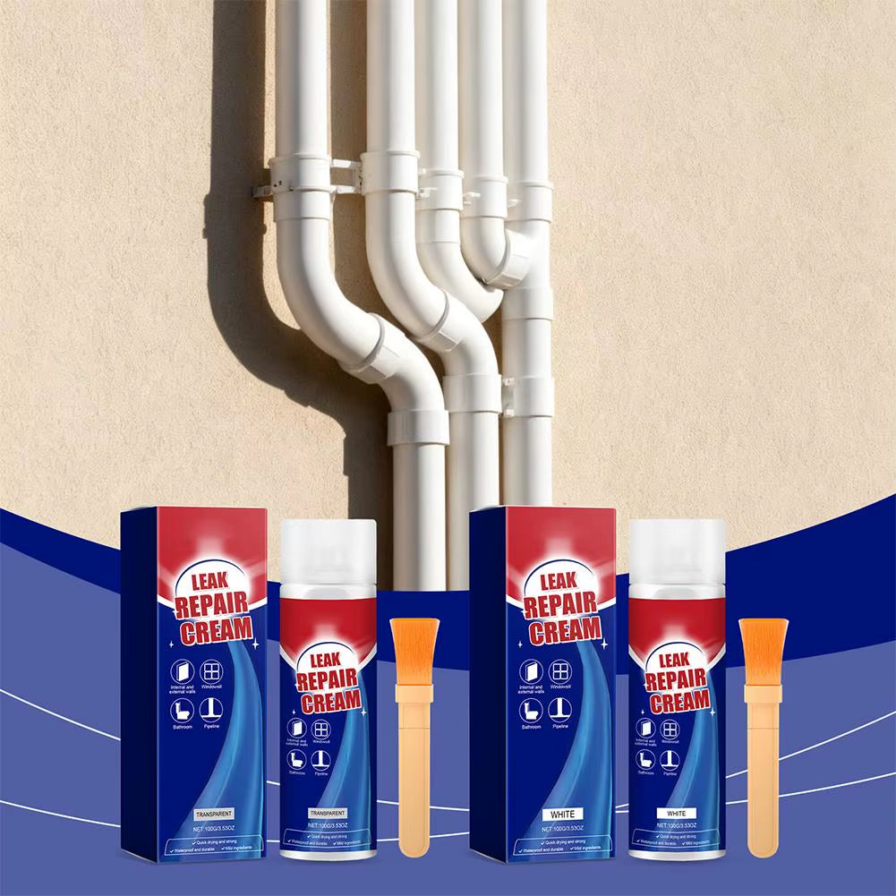 Cures at Room Temperature Safe Repair Cream Minor Leaks in Pipes Repair Cream for Metals Plastics Extending Life Repair Cream