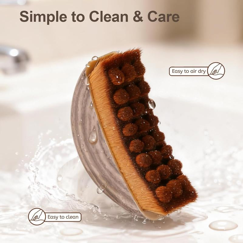 2 PCS Multifunctional Lymphatic Contour Face Brush, Lymphatic Massager for Anti-Puffiness, Detox & Lift, Improves Skin Glow & Absorption-The Perfect Skincare Gift