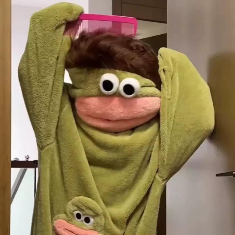 Includes a Free Comb.Unique Oversized Pajamas, Fun Themed Onesies, Thick Sausage-Shaped Plush Robes/Loungewear, and a Brushable Wig, Suitable for Both Men and Women.A Cute Valentine'S Day Gift.