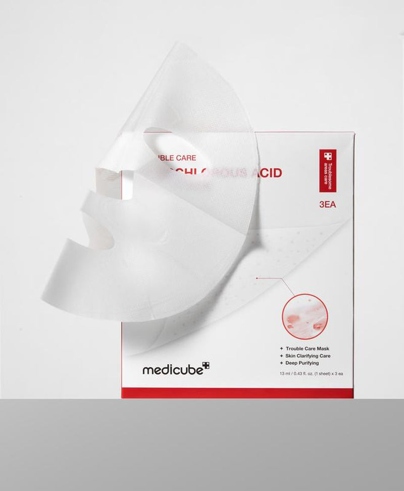 [NEW] [Medicube] Hypochlorous Acid Peel Masks | Peel-Off Sheet Mask for Excess Sebum & Pore Care | Panthenol, Hyaluronic Acid for Hydrating & Pore-Refining Care | Korean Skincare, (13Ml / 0.43 Fl. Oz. X 3Ea)