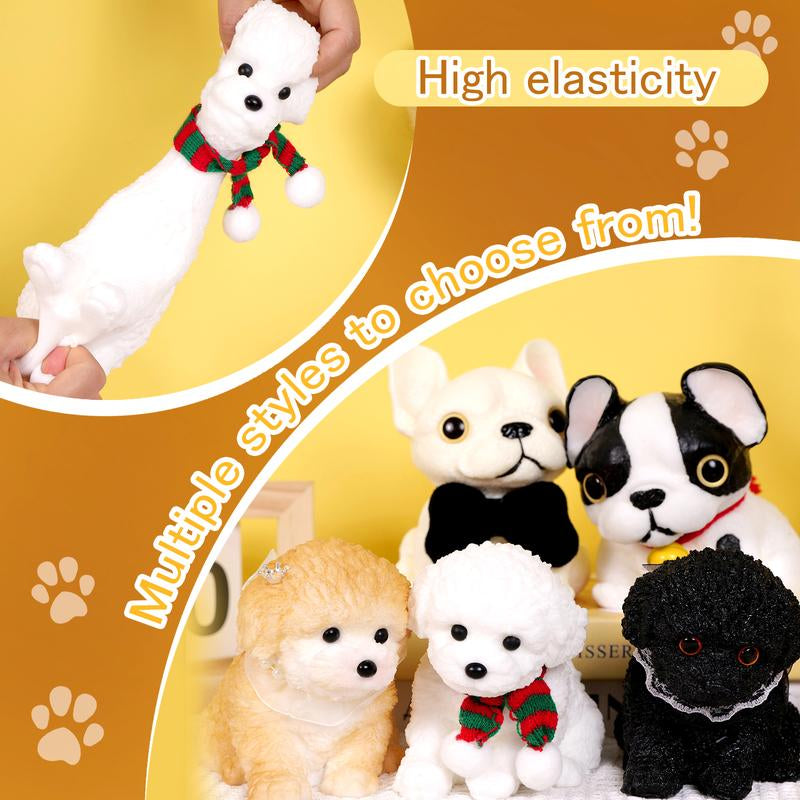 Large Taba Squishy Cat Squishy Dog Handmade Cute Cat DIY Squeeze Toy, Hyperreal Kawaii Cat Simulation Lovely Toy, Squeeze Autism Toys Stress Relidf Toy, Silicone Pinch Cat