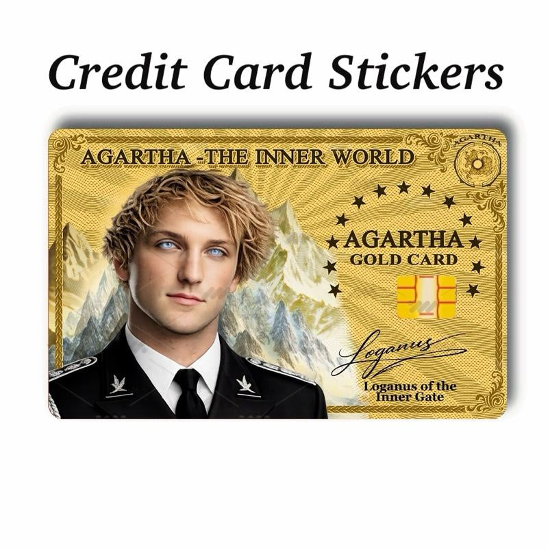 Agartha Meme Themed Credit Card Skins for Debir Credit and Ebt