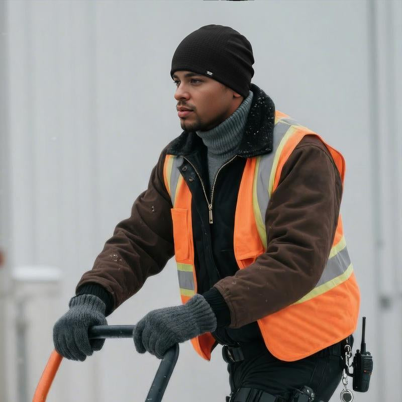 SHINENEOTH 1/2 Pcs Warm Lightweight Soft Skull Cap Accessories Unisex Cycling Cap Beanie Do-Rag Running Beanie Hiking Gym Fitness Wicking Skull Cap Sports Windproof Winter