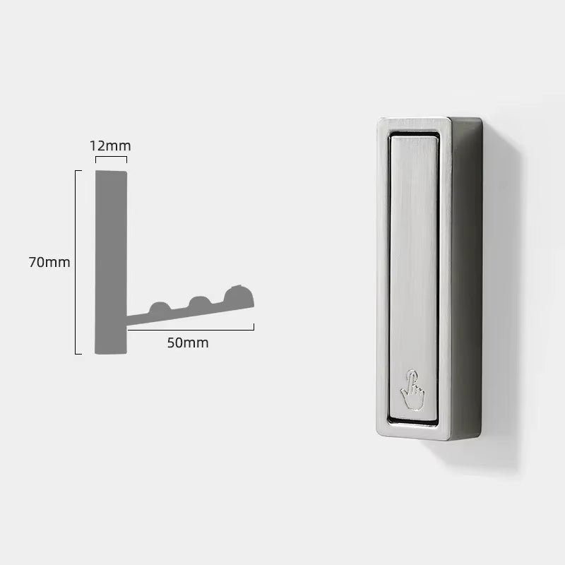 Folding Wall Hook Towel Coat Hook Stainless Hook for Home and Decoration Kitchen Bathroom Matte Towel Hanger Storage Organizer