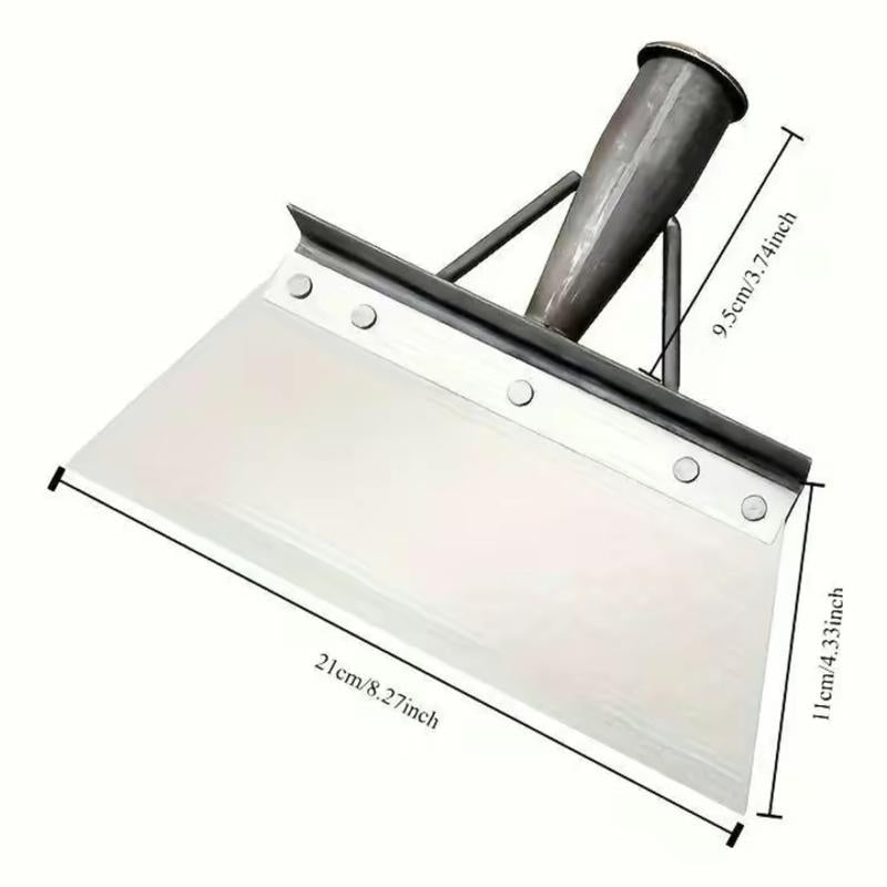 Multifunctional Cleaning Shovel, Stainless Steel Universal Outdoorgarden Cleaning Shovel, Weeding, Heavy Duty Flat Shovel, Planting, Landscaping