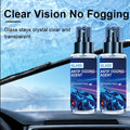 2 Pack Automotive Glass Anti-Fog Spray, 240Ml High-Performance Formula Prevents Fogging on Vehicle Windows and Mirrors, Enhancing Driving Safety, Suitable for Cars, Boats, Window Glass, and Eyeglasses