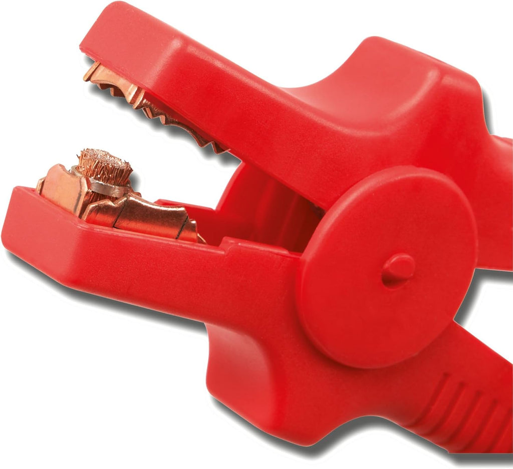 AEG Starthilfekabel Alu-Tec, Für 12 Volt Und 24 Volt, in Aufbewahrungstasche, 2 X 3M, Erfüllt DIN 72553