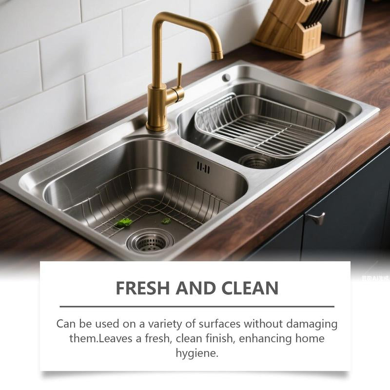 Cleaning Gel for Bathrooms and Kitchens, Ideal for Cleaning White Walls and Removing Stubborn Stains Caused by Moisture.