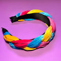 I Feel Bonita "Janelle" Headband (Pink, Yellow & Blue)