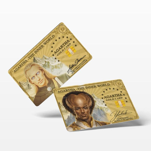 Agartha Meme Themed Credit Card Skins for Debir Credit and Ebt