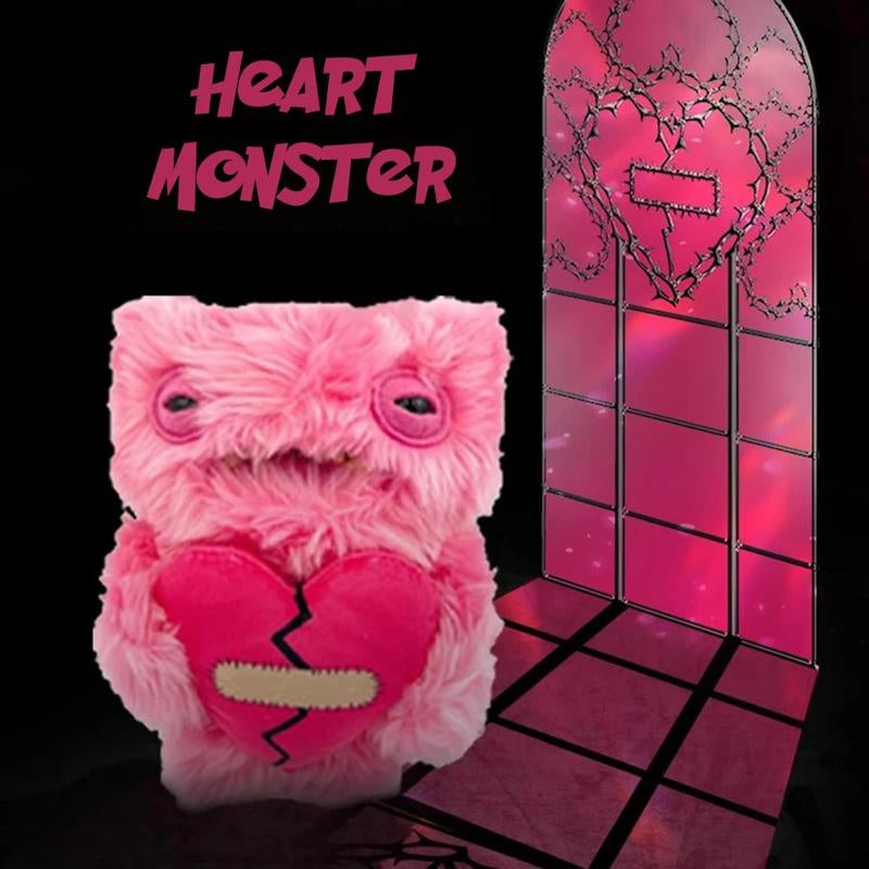Fuggler Tooth Doll Monster 9'' Plush Toy | Collectible Adorably Creepy Unique Plush | Cute Funny Perfectly Weird Soft Toy | Valentine'S Day Heart Birthday Gift for Fans & Collectors