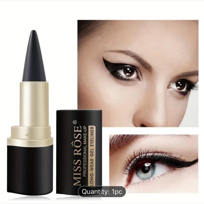 Miss Rose -Professional Make-Up - Kajal Eyeshimmer-Eyeliner -Black Cosmetic Liplinermakeup