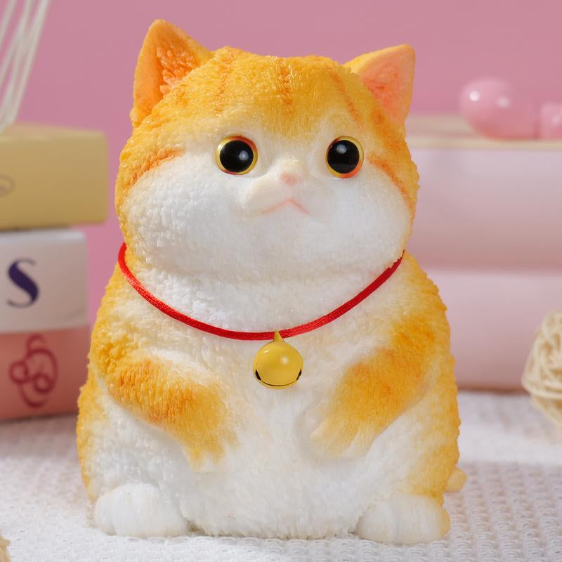 Large Taba Squishy Cat Squishy Dog Handmade Cute Cat DIY Squeeze Toy, Hyperreal Kawaii Cat Simulation Lovely Toy, Squeeze Autism Toys Stress Relidf Toy, Silicone Pinch Cat