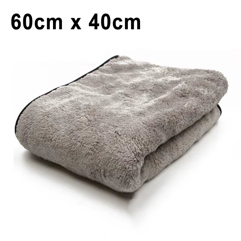SEAMETAL Microfiber Car Wash Towel High Water Absorption Fast Drying Cloth Car Detailing Care Rags for Car Cleaning Accessories