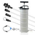 6.5L Pneumatic/Manual Oil Fluid Extractor Pump Tool Oil Changer Vacuum Fluid Extractor Oil Change & Fluid Change Tool