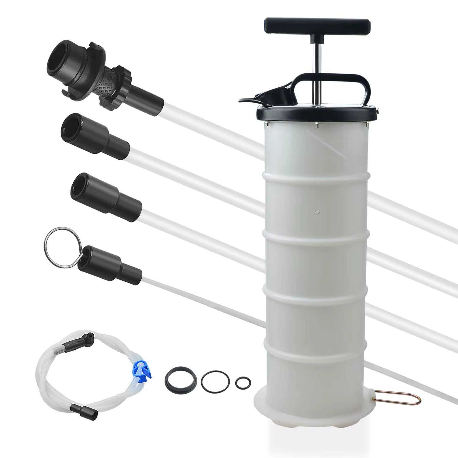 6.5L Pneumatic/Manual Oil Fluid Extractor Pump Tool Oil Changer Vacuum Fluid Extractor Oil Change & Fluid Change Tool