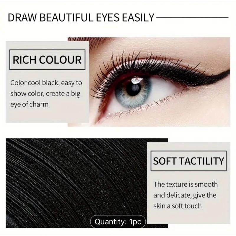 Miss Rose -Professional Make-Up - Kajal Eyeshimmer-Eyeliner -Black Cosmetic Liplinermakeup
