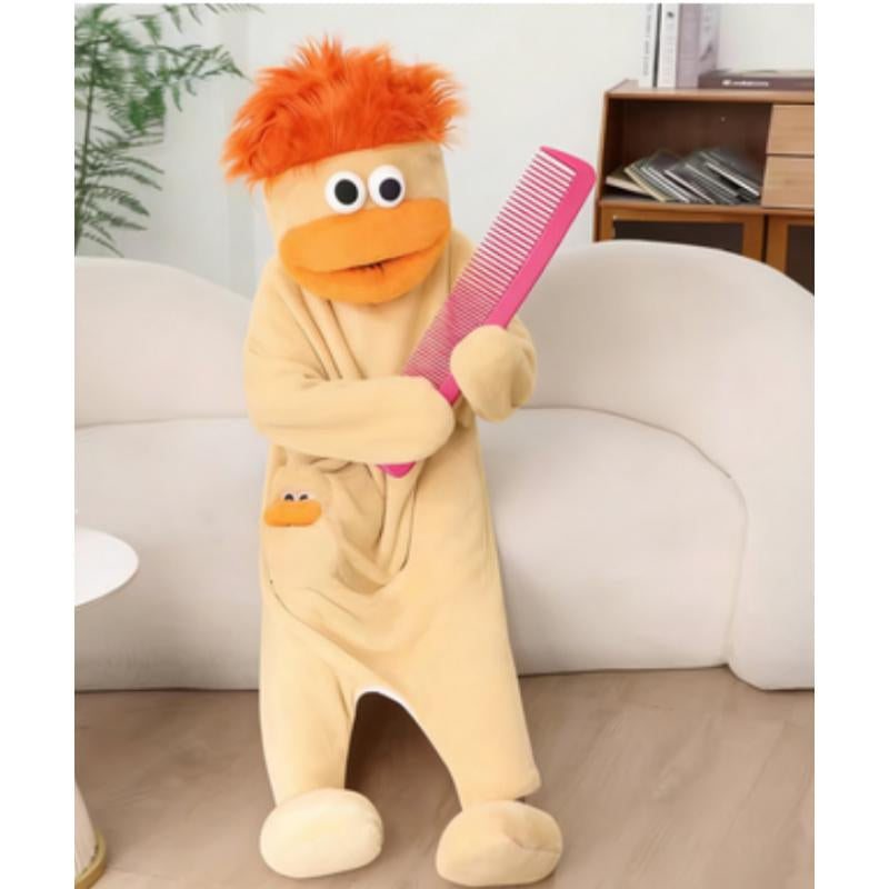 Includes a Free Comb.Unique Oversized Pajamas, Fun Themed Onesies, Thick Sausage-Shaped Plush Robes/Loungewear, and a Brushable Wig, Suitable for Both Men and Women.A Cute Valentine'S Day Gift.