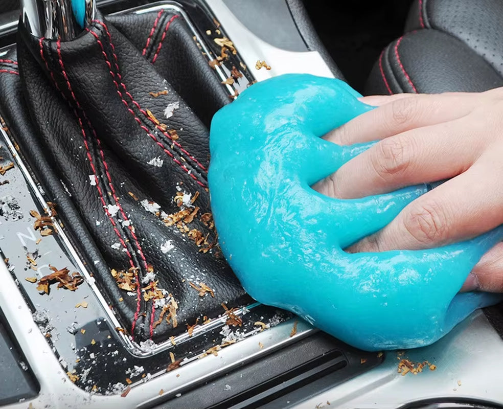 Car Cleaning Gel Soft Glue Car Air Outlet Vacuum Mud Multi-Function Keyboard Gap Cleaning Mud Car Gap Dust Dirt Cleaner Soft Gel
