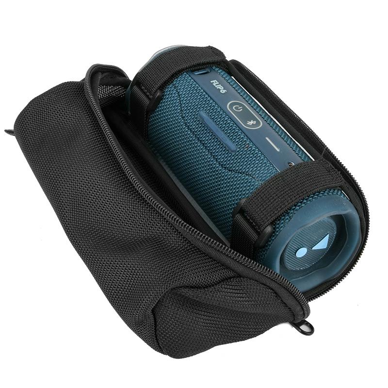 NNEIDS Jbl Flip Speaker Bike Bag - Outdoor Audio Messenger Black