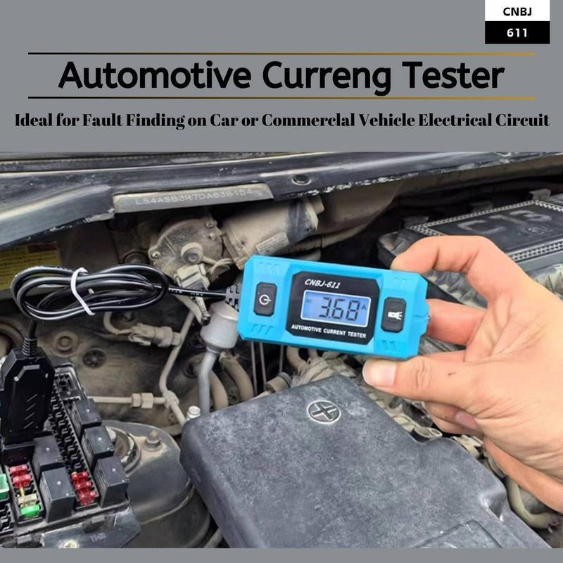 Car Circuit Probe Tester(Battery Included) Automobile Current Tester, Circuit Measure, Fuse Tester Max 48V, Automotive Tester, Fault Test Tool