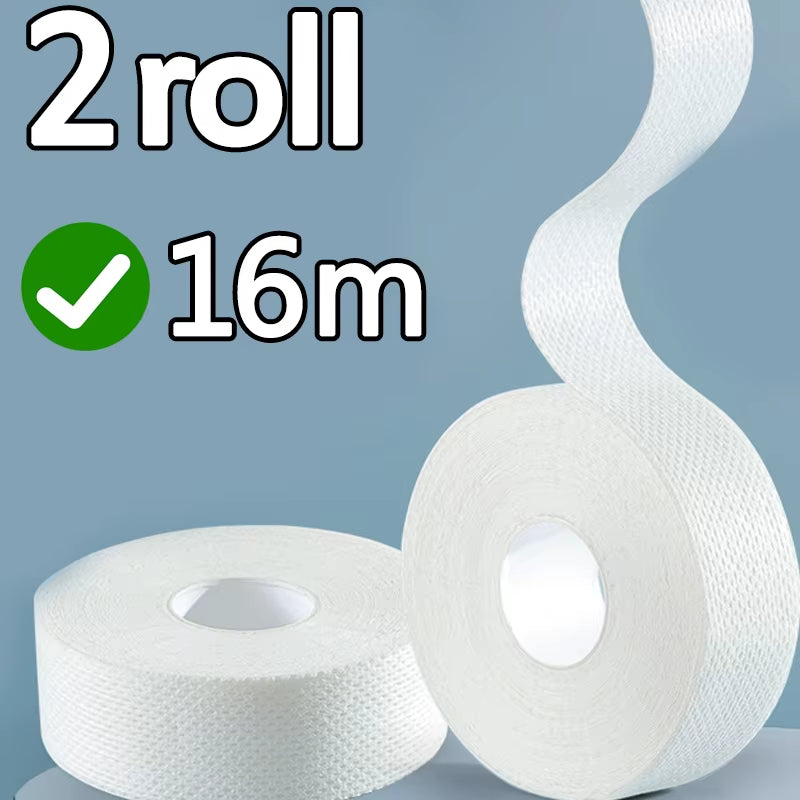 8/32M Hat Shirt Collar Anti-Dirty Grime Protector Fixing Sticker Self-Adhesive Disposable Tape Rolled Sweat-Absorbent Tape