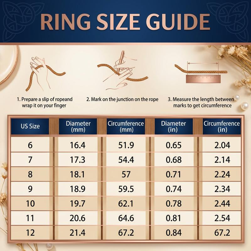 Rose Gold Plated Witches Knot Ring, Anillo Nudo De Bruja Original Celtic Knot Jewelry, Cubic Zirconia Decorated Witch’S Knot Ring, Witchtok Witch Jewelry Pagan Jewelry for Devotion and Protection Valentine’S Day Gift