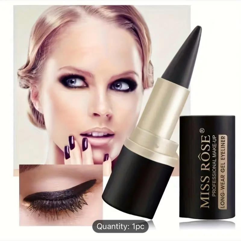 Miss Rose -Professional Make-Up - Kajal Eyeshimmer-Eyeliner -Black Cosmetic Liplinermakeup