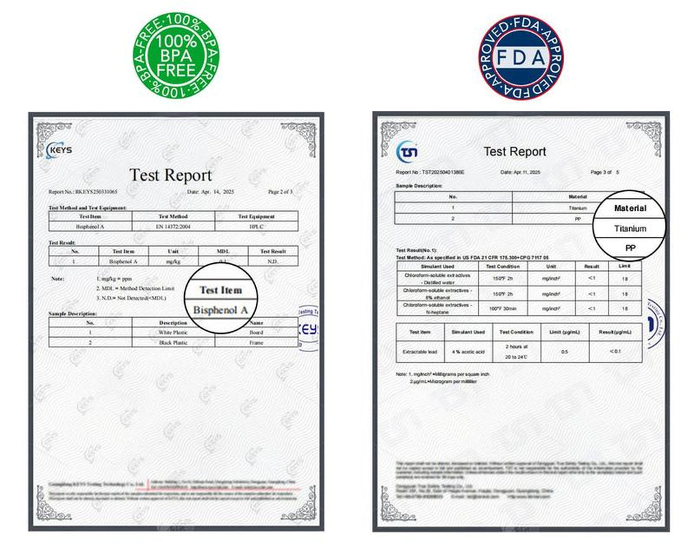 Pure Titanium Cutting Board for Kitchen - Dual Sided Design with Protect the Cutting Tools ,Sharpener, Graduation Marks, and Grinding Area