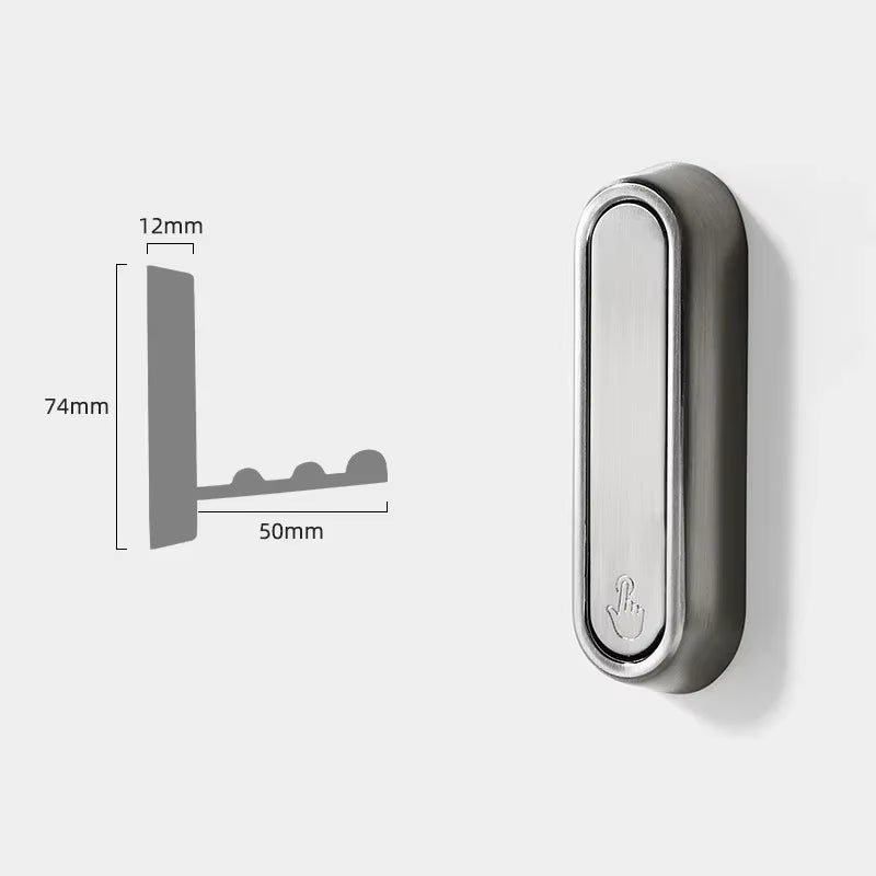 Folding Wall Hook Towel Coat Hook Stainless Hook for Home and Decoration Kitchen Bathroom Matte Towel Hanger Storage Organizer