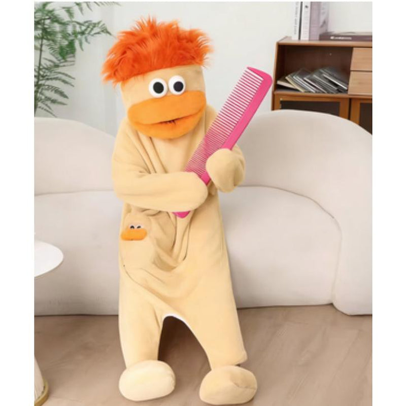 Includes a Free Comb.Unique Oversized Pajamas, Fun Themed Onesies, Thick Sausage-Shaped Plush Robes/Loungewear, and a Brushable Wig, Suitable for Both Men and Women.A Cute Valentine'S Day Gift.