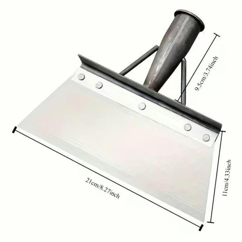 Multifunctional Cleaning Shovel, Stainless Steel Universal Outdoorgarden Cleaning Shovel, Weeding, Heavy Duty Flat Shovel, Planting, Landscaping