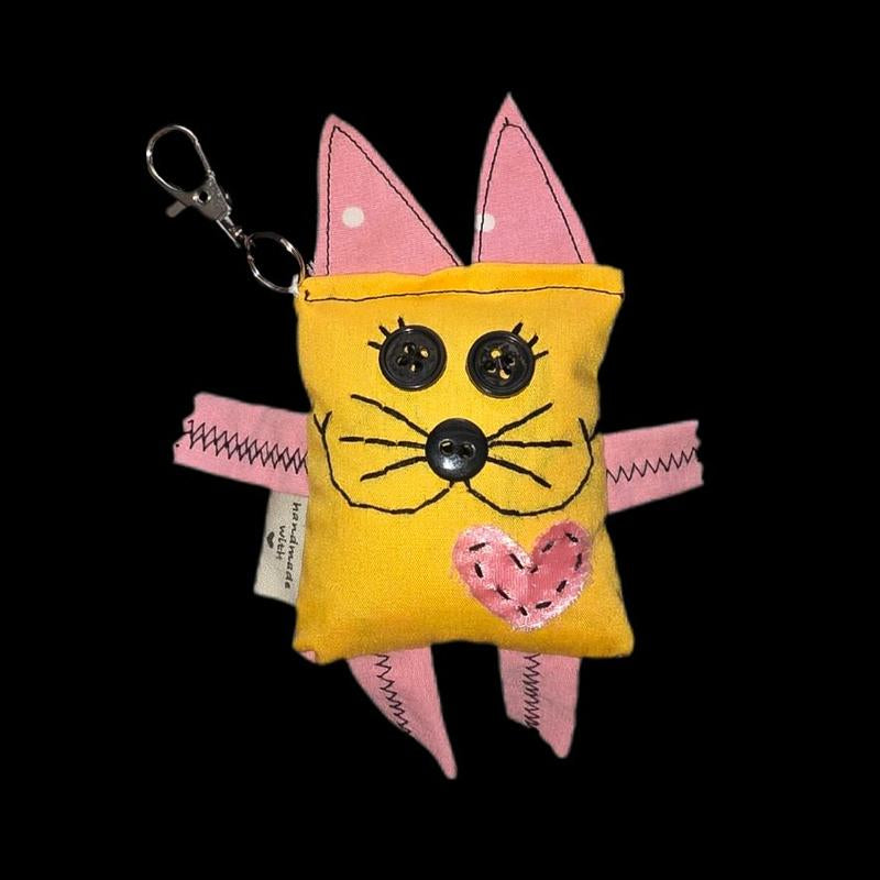 Skrapkat Keychain / Bag Charm